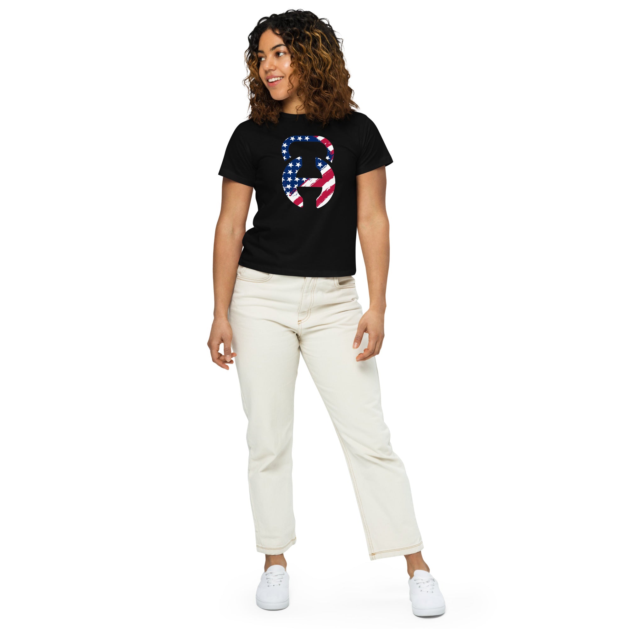 Freedom Women’s High-Waisted T-shirt