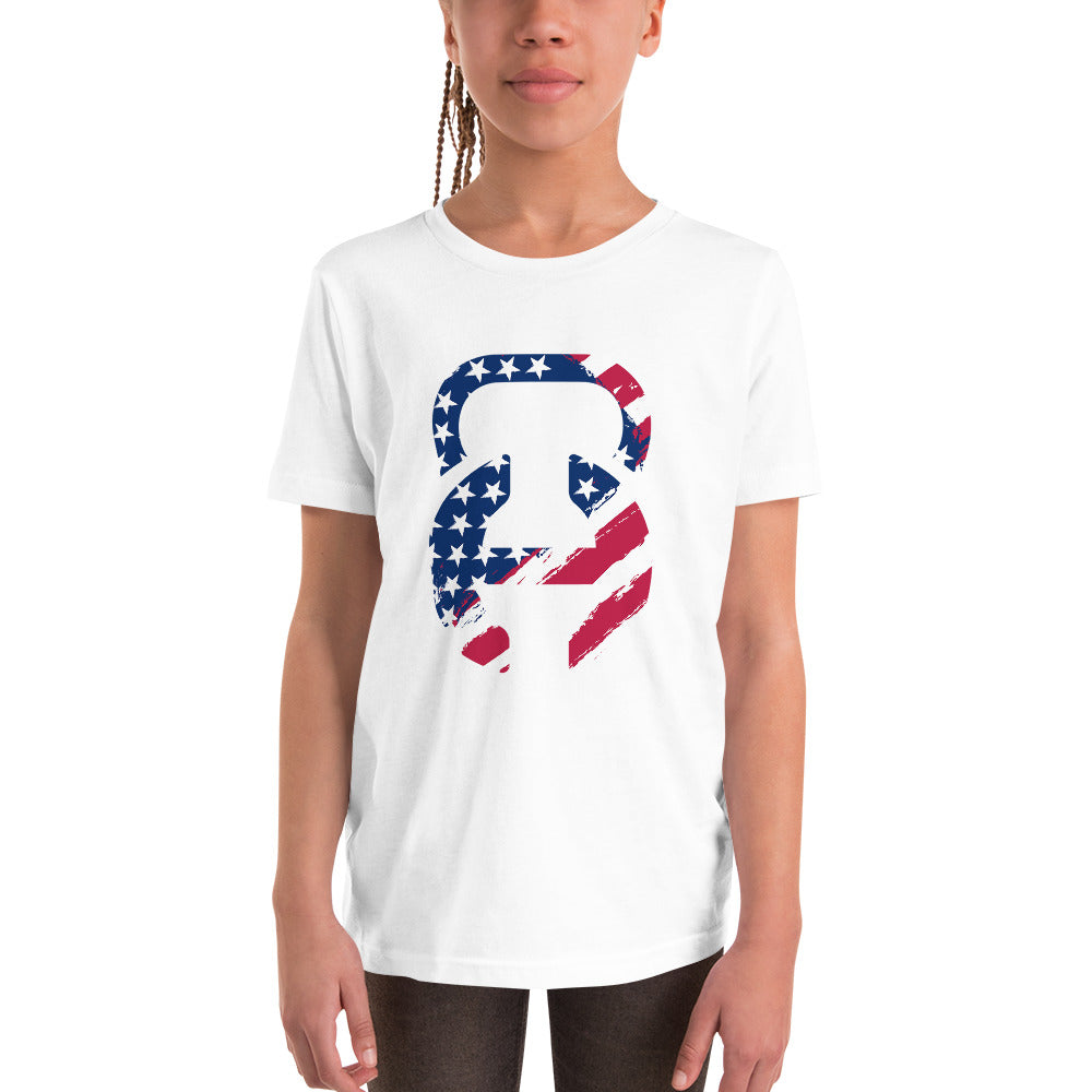 Freedom Youth White Short Sleeve T-Shirt
