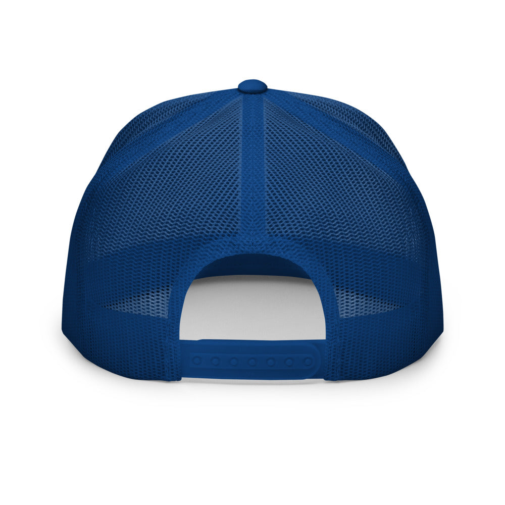 Logo Full white/blue Trucker Cap