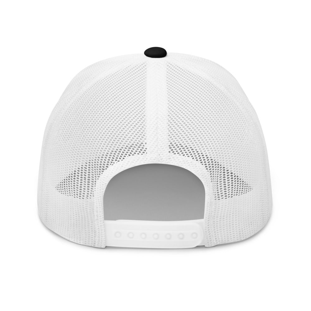 Logo white and blackTrucker Cap