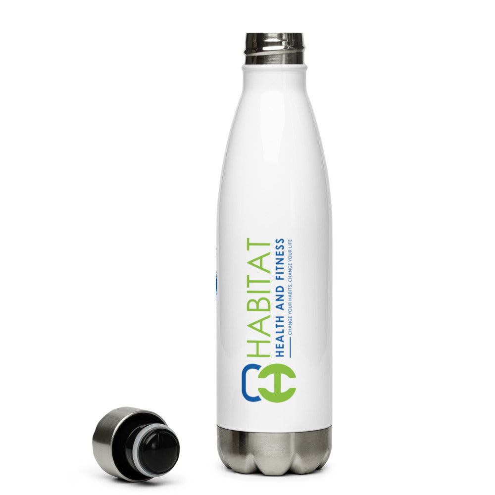Logo Brush Stainless Steel Water Bottle