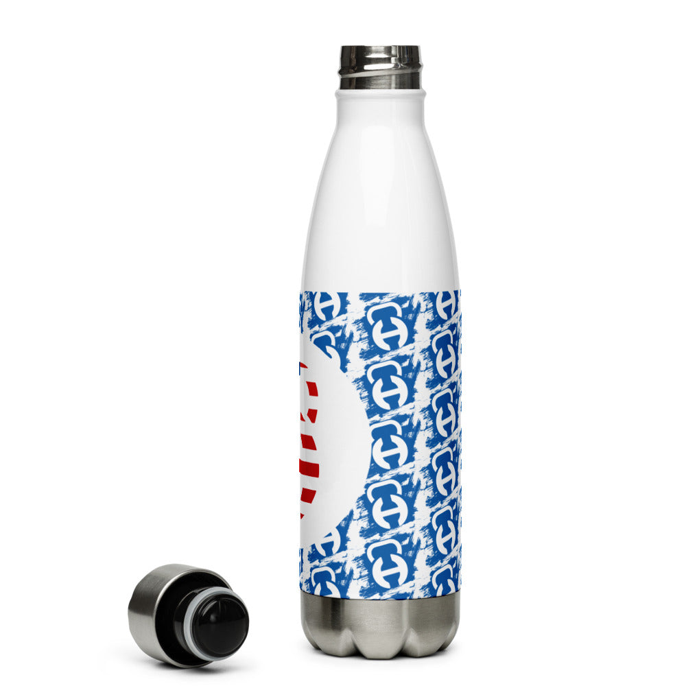 Flag Stainless Steel Water Bottle