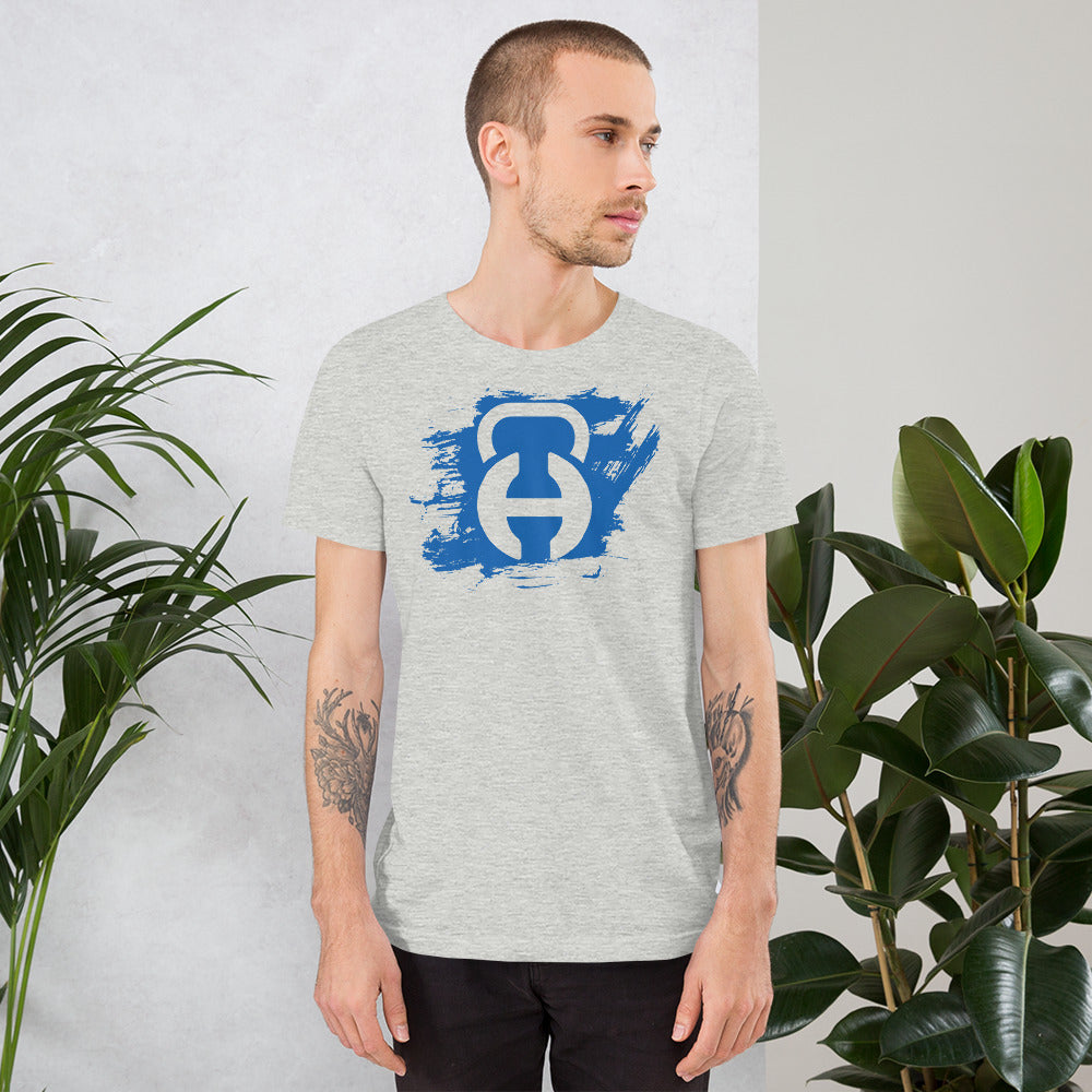 Brush Grey Short-Sleeve Unisex T-Shirt