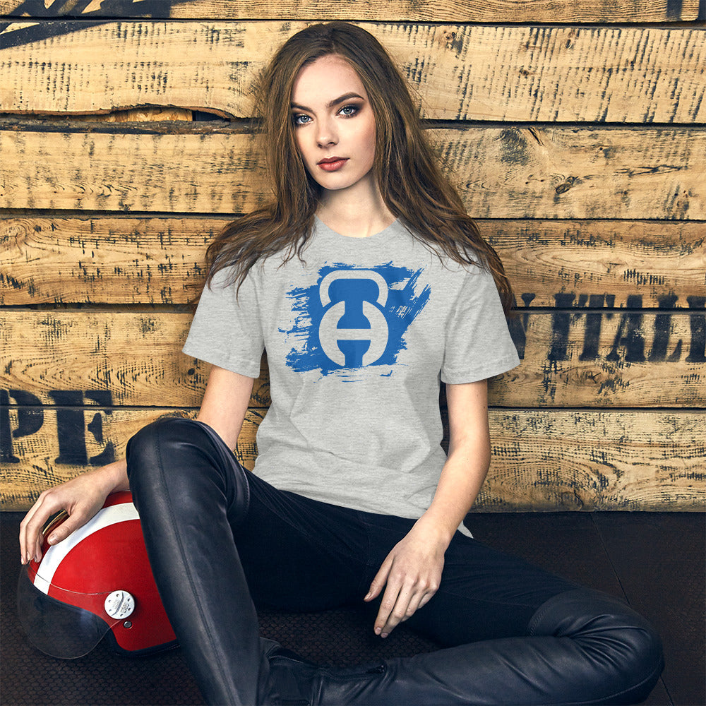 Brush Grey Short-Sleeve Unisex T-Shirt