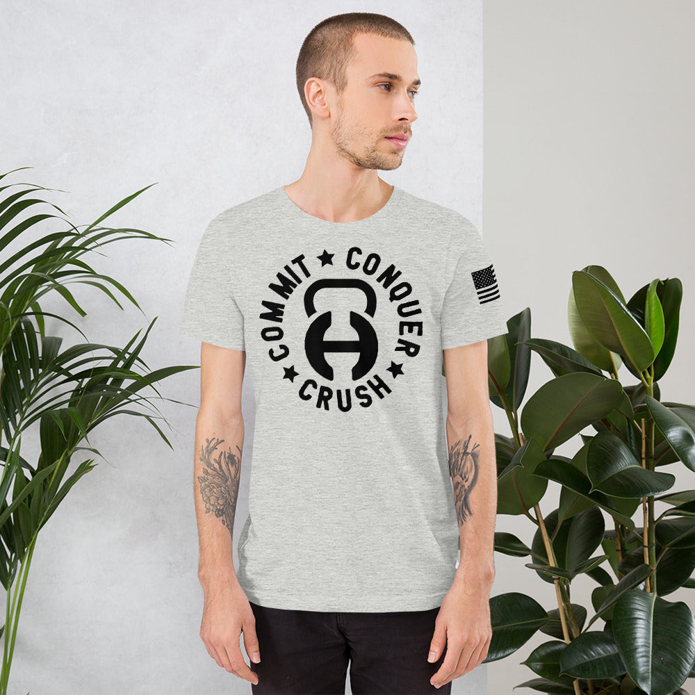 Crush Heather Short-Sleeve Unisex T-Shirt