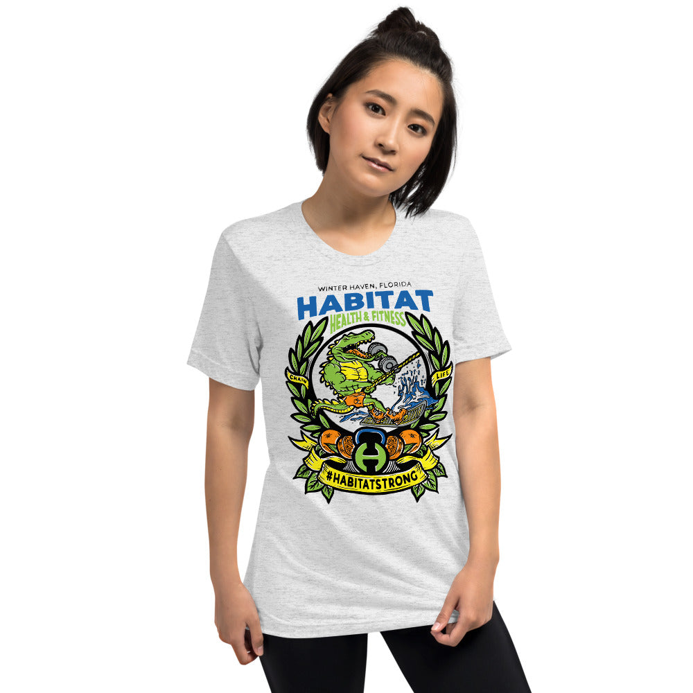 VIP Gator White Fleck Unisex T-Shirt