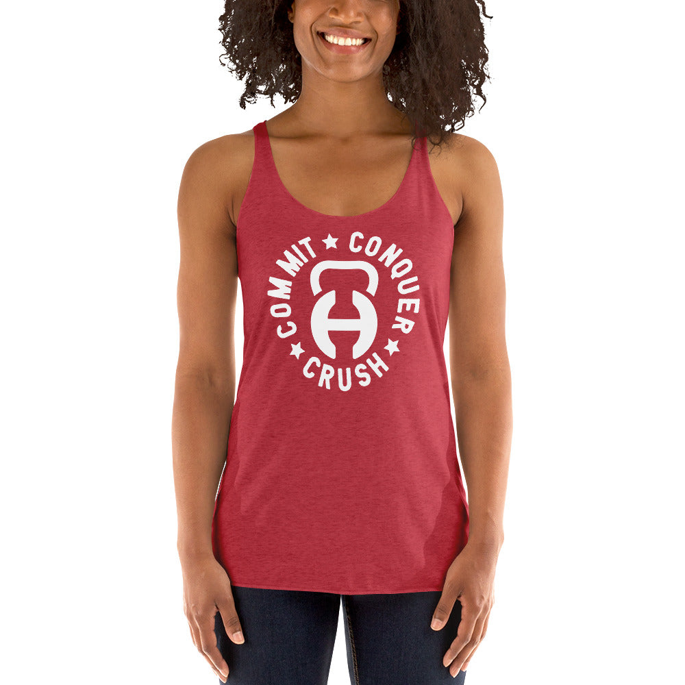 Crush Red Women's Racerback Tank