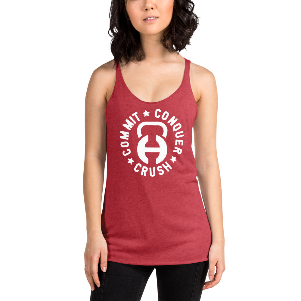 Crush Red Women's Racerback Tank