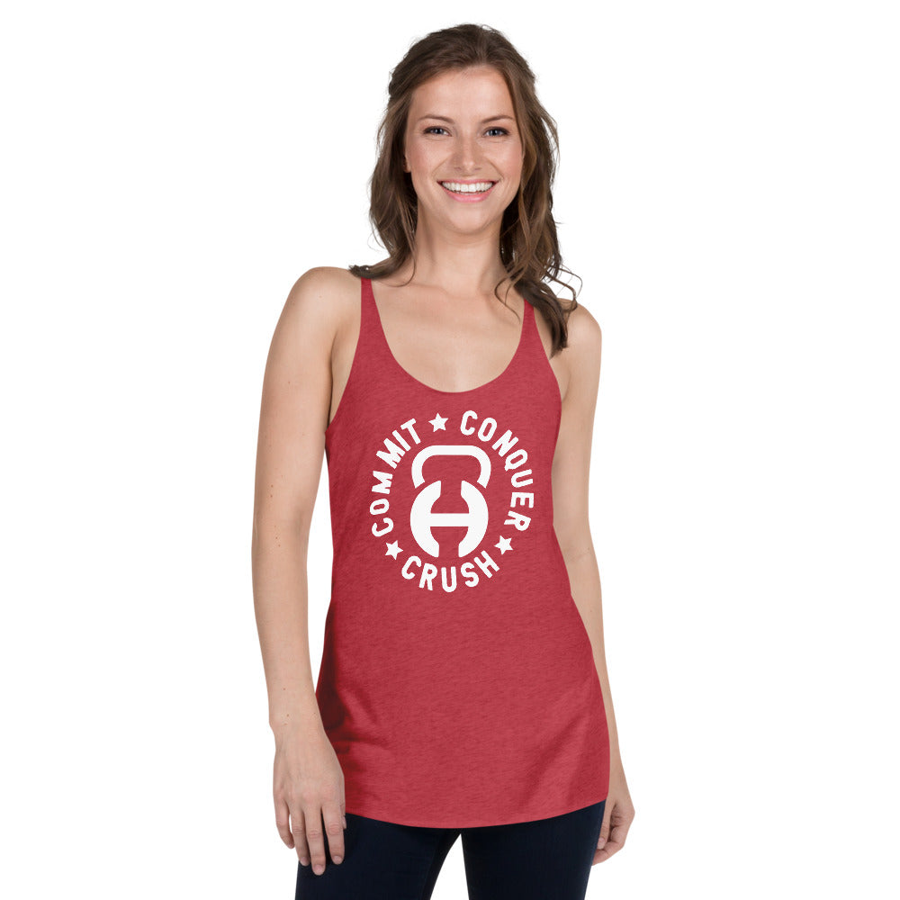 Crush Red Women's Racerback Tank
