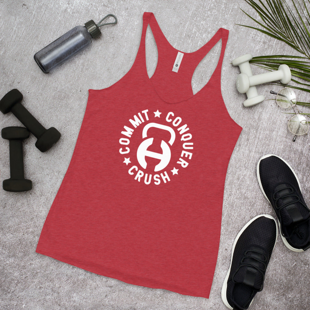 Crush Red Women's Racerback Tank