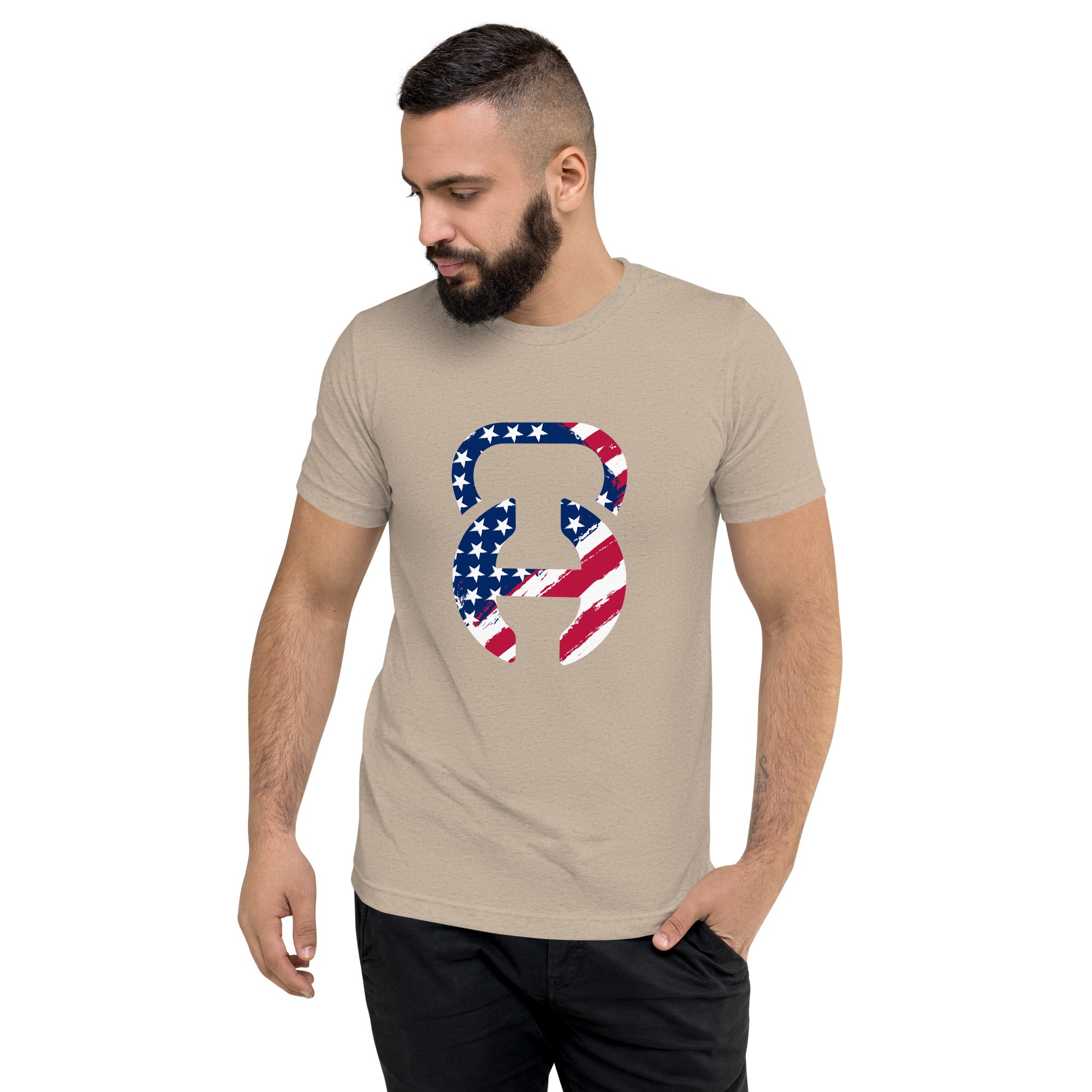 Freedom Tan Unisex Tri-Blend T-Shirt