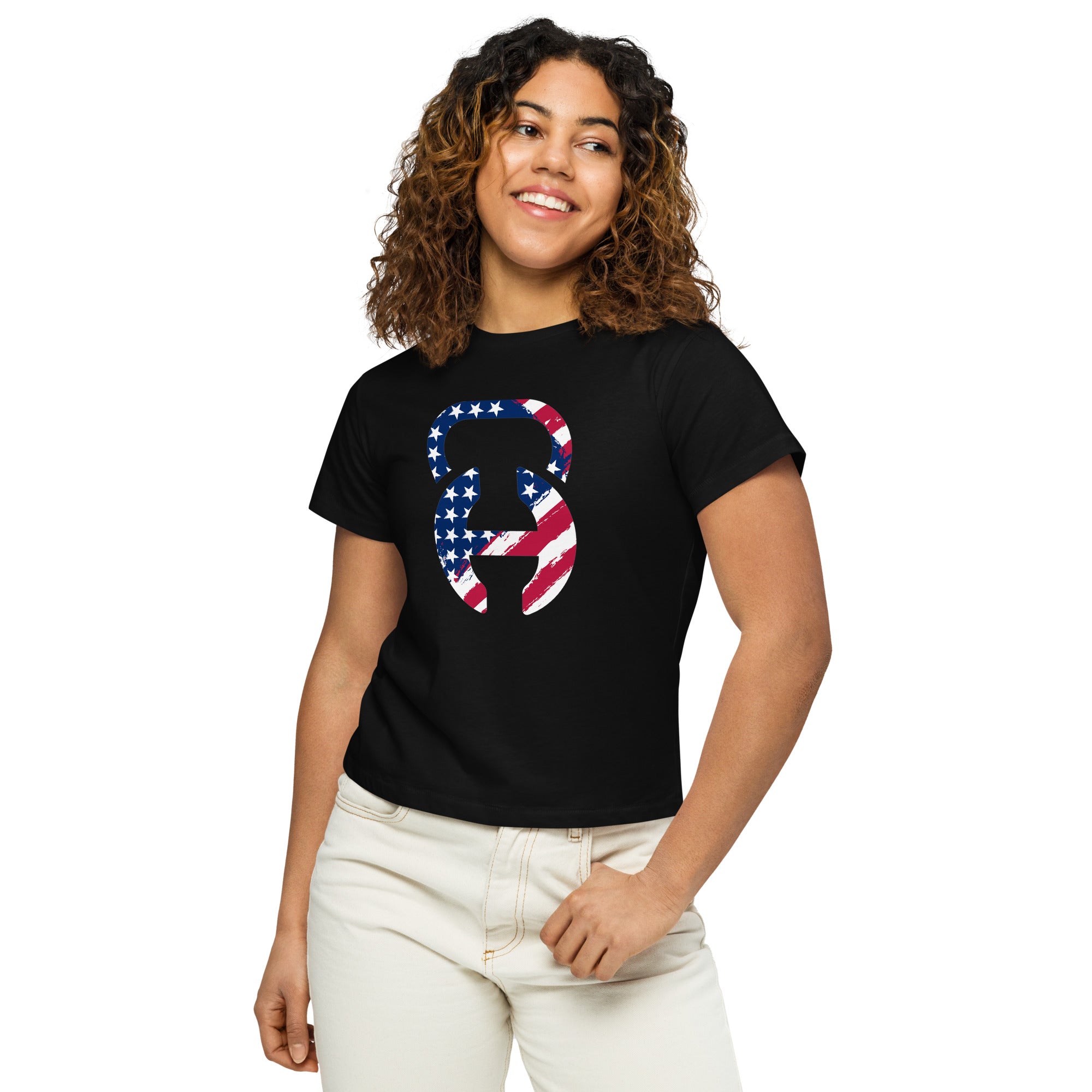 Freedom Women’s High-Waisted T-shirt