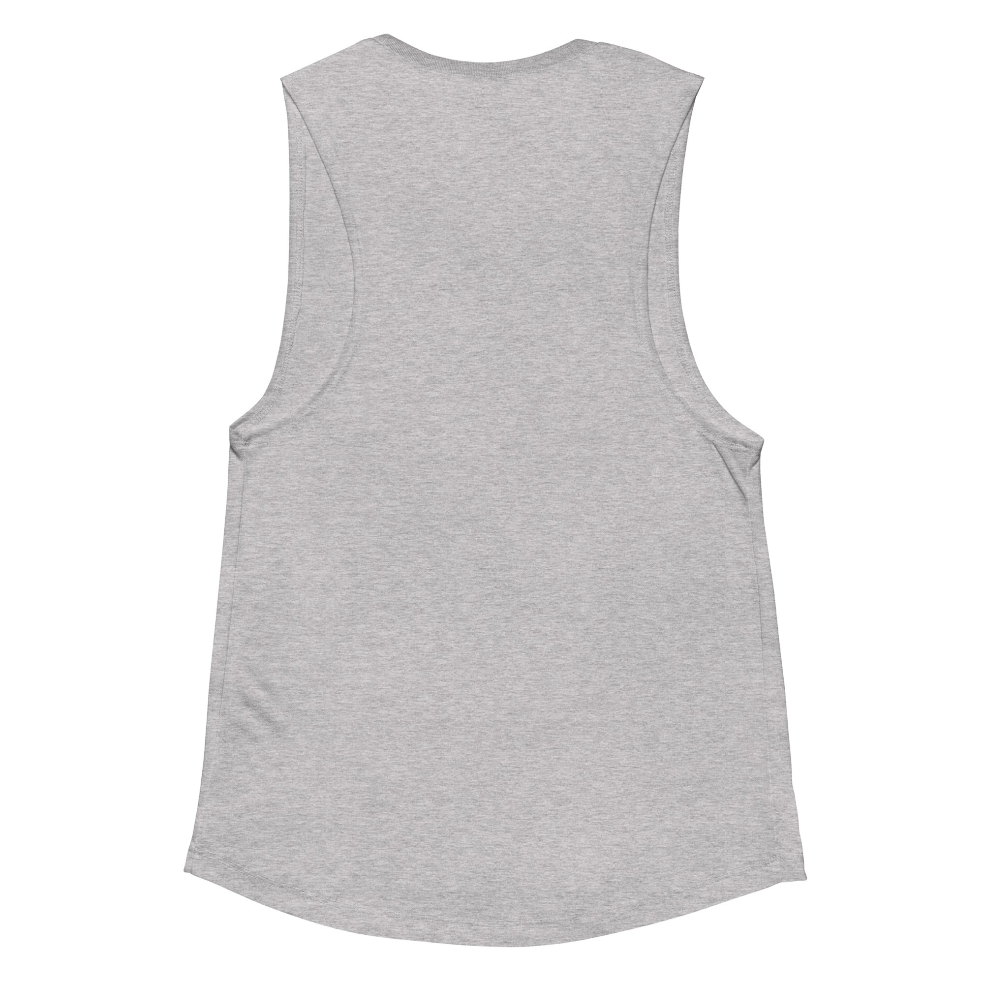Breast Cancer Ladies’ Muscle Tank Athletic Heather