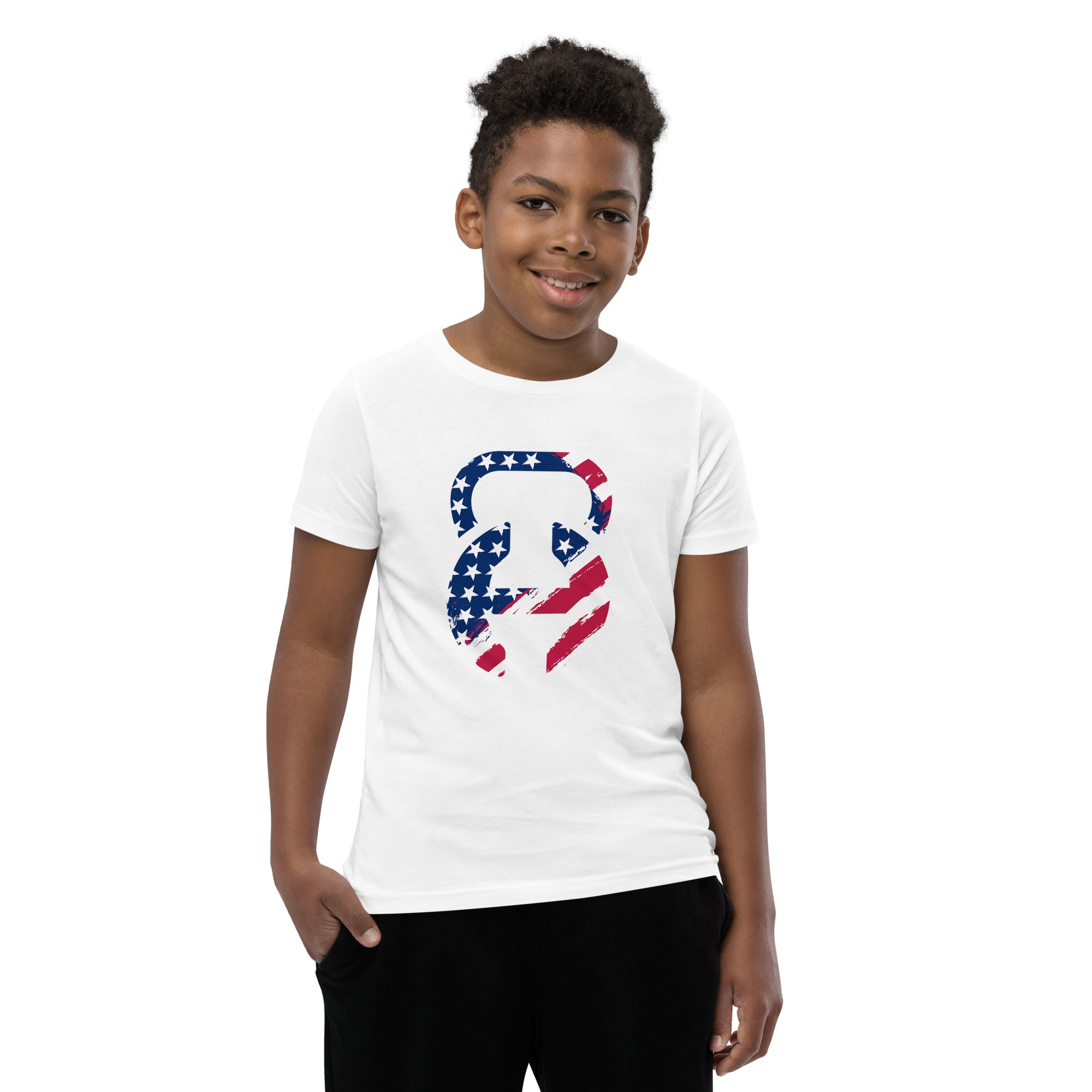 Freedom Youth White Short Sleeve T-Shirt