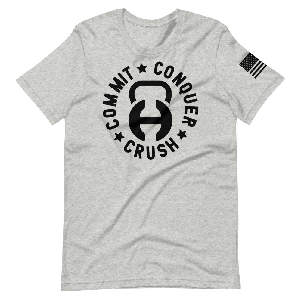 Crush Heather Short-Sleeve Unisex T-Shirt